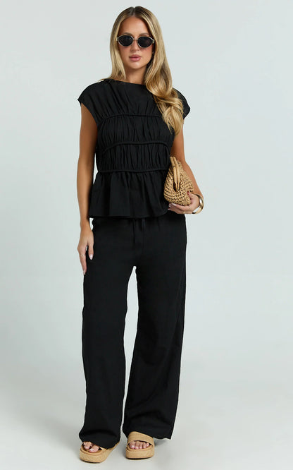 Tall Sunday Linen Set.