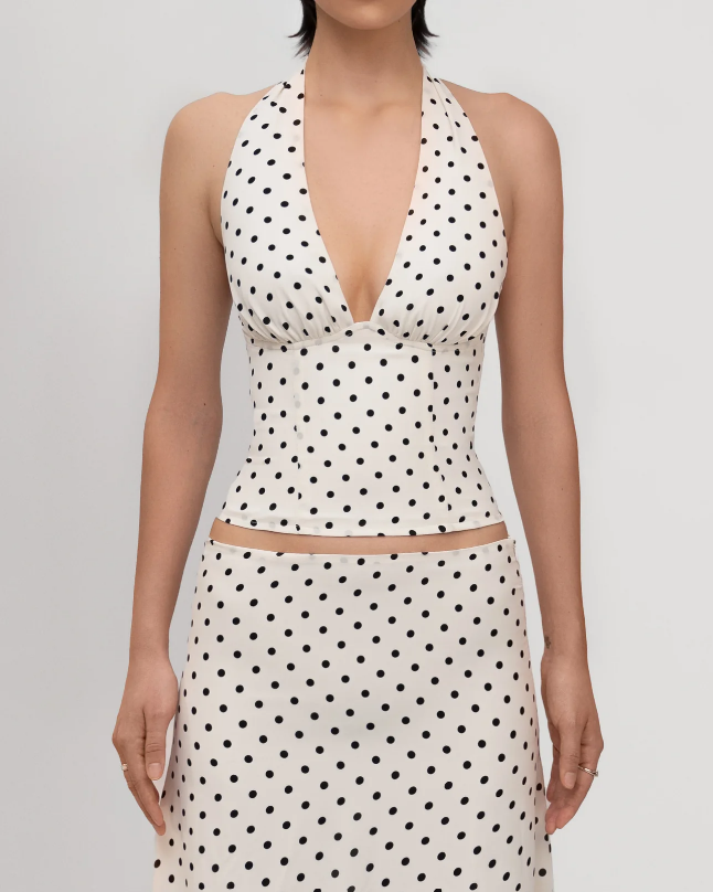 Effortless Polka Top