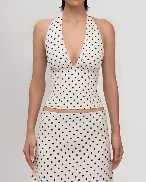 Effortless Polka Top