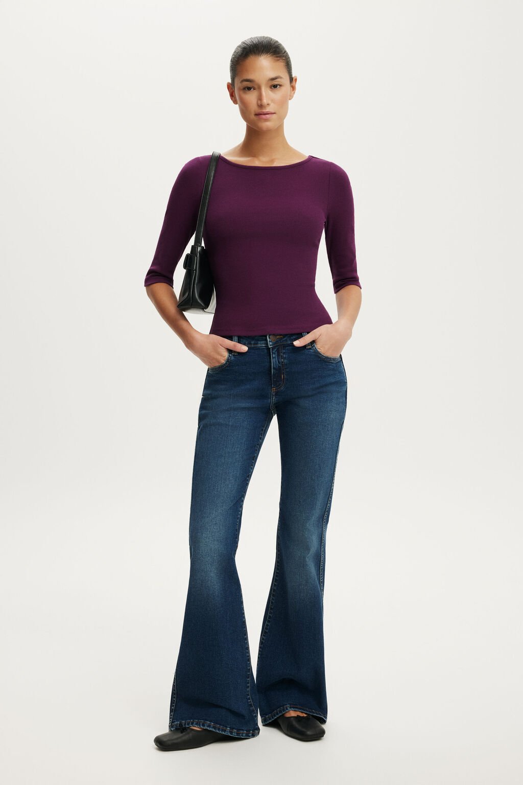 Common 3/4 Sleeve Top