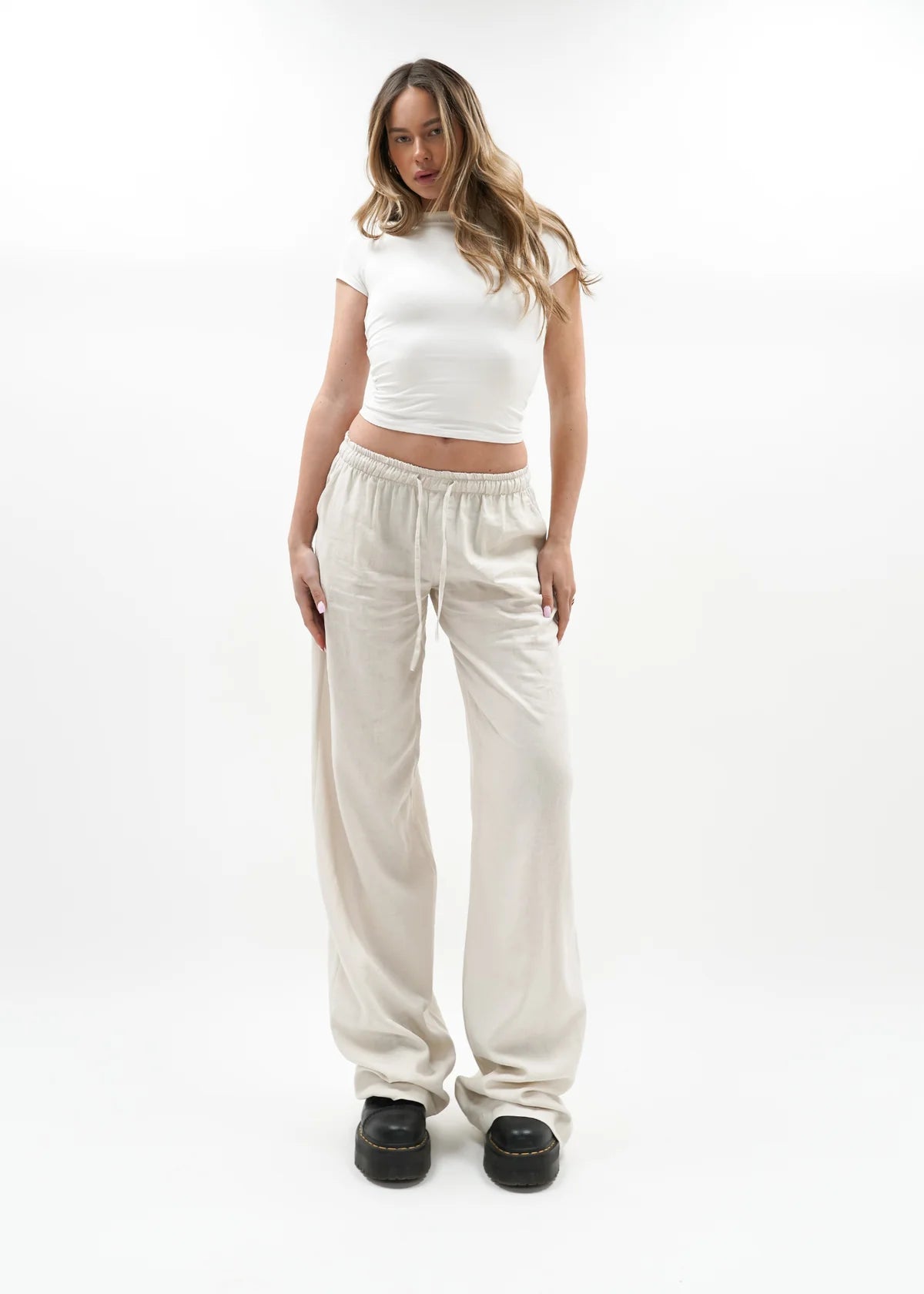 Tall Flow Linen Pant