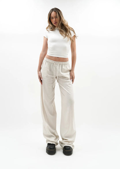 Tall Flow Linen Pant