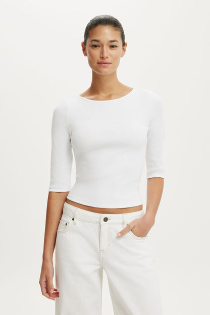 Common 3/4 Sleeve Top